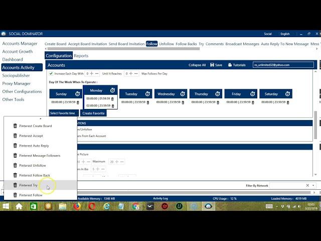 How To Auto Follow Users On Pinterest Using Socinator