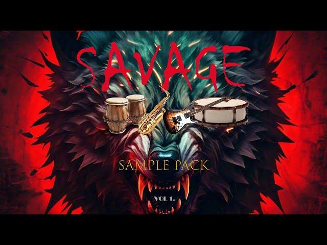 Free Download Afrobeat Sample Pack |50+ HD Drumloops, Melody Loops, Oneshots & Stems  "SAVAGE" 2025