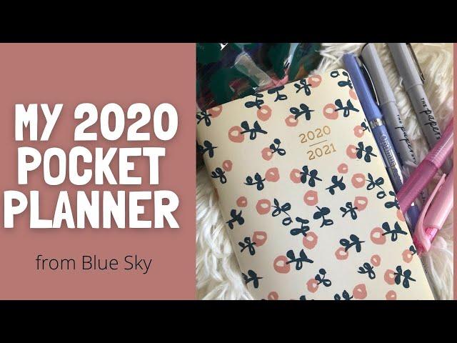 2020 Monthly Pocket Planner Flip Through **Functional Planning** | Blue Sky Planner