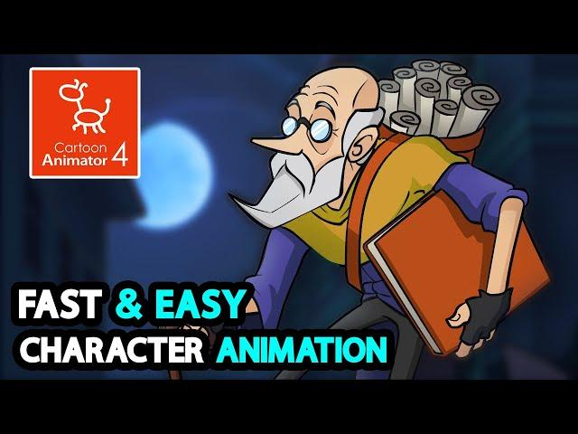 Easy Character Animation Software | Cartoon Animator 4