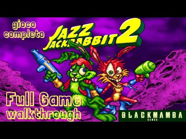 Jazz Jackrabbit 2 (1998) longplay - full game walkthrough - gioco completo -vi sblocco un ricordo-