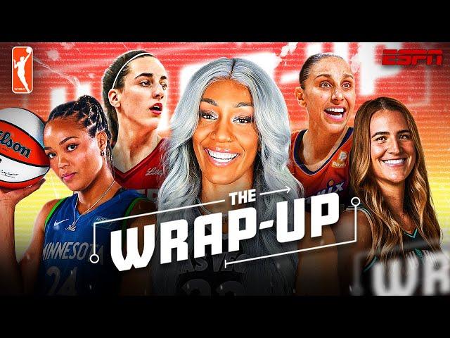 WNBA PLAYOFF HIGHLIGHTS! Can Caitlin Clark, Fever force a Game 3? | WNBA 'The Wrap-Up'