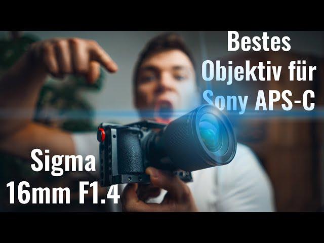 Sigma 16mm F 1.4 das beste Objektiv für Sony APS-C 2021?! Test+TRICKS // Sony A6500