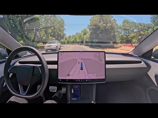 Tesla FSD 12.4.2 Drive with Commentary