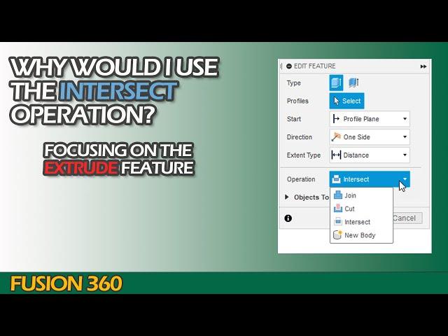 Understanding the Intersect operation inside the Extrude feature