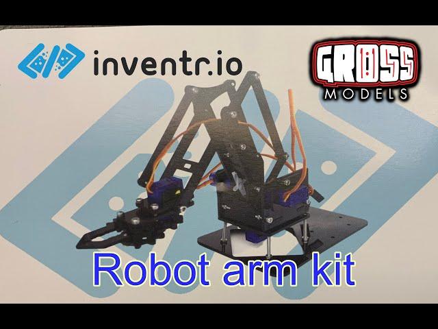 Inventr.io Robot arm build.
