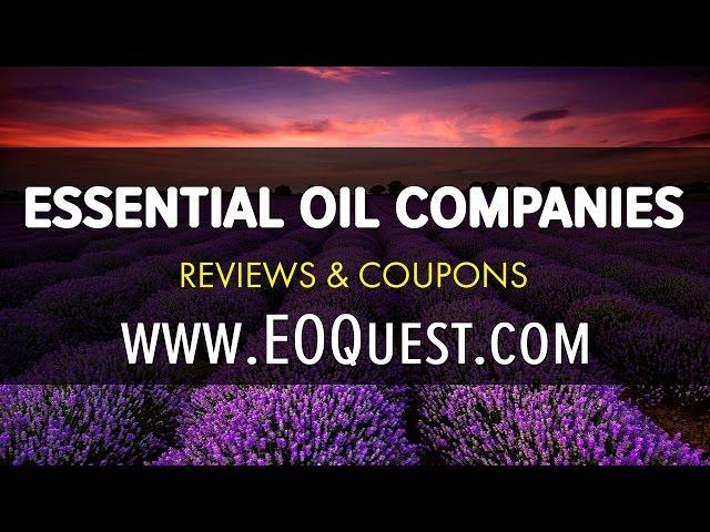 Therapeutic Grade Essential Oil Companies