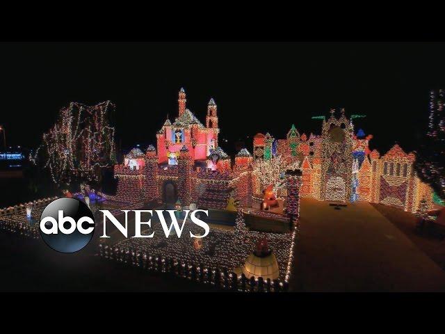 Entire Neighborhoods Battle for Best Christmas Light Display