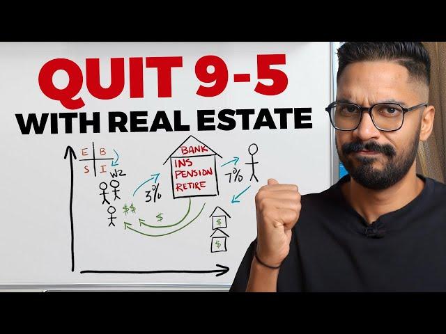 How To Quit Your 9-5 With Real Estate Investing