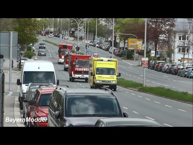 [Brand Chemie] Gefahrgutzug Freiwillige Feuerwehr Hof