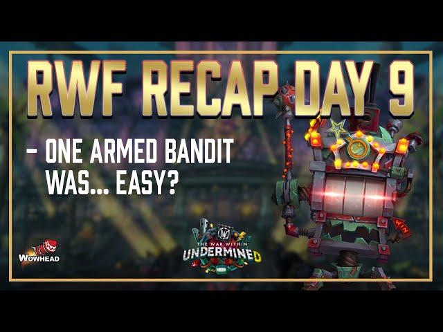 Race to World First Day 9 Recap: One-Armed Bandit down! Two to go!