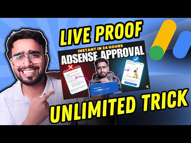 Get Unlimited AdSense Approval: AdSense Approval Trick Live Proof #adsense