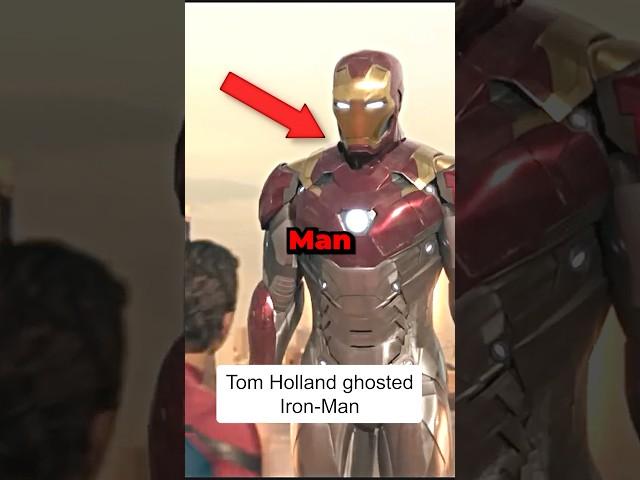 Tom Holland GHOSTED Iron-Man 