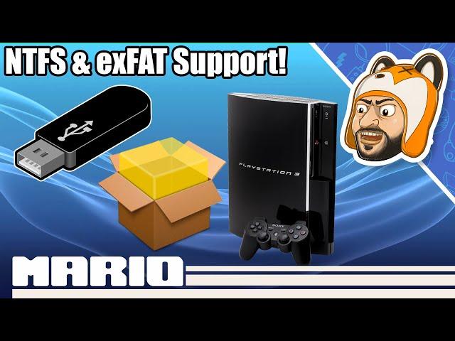 How to Install PS3 PKG Files from exFAT & NTFS USB Drives | Large 4 GB+ PKG Support!