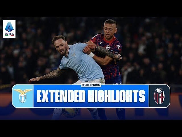 Lazio vs. Bologna: Extended Highlights | Serie A | CBS Sports Golazo