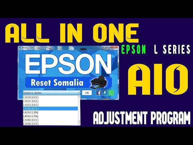 ALL IN ONE EPSON L SERIES ADJUSTMENT PROGRAM 2019 TESTED 100%