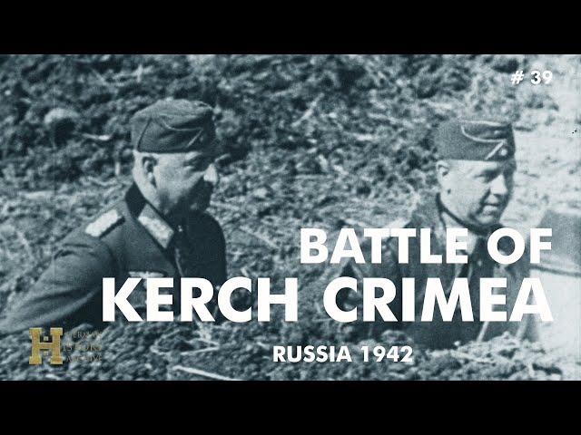 39 #Russia 1942 ▶ Battle of Kerch Crimea Unternehmen "Trappenjagd" (08.-19.05.42) Erich von Manstein