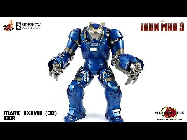 Video Review of the Hot Toys Iron Man 3: Mark XXXVIII (38) Igor