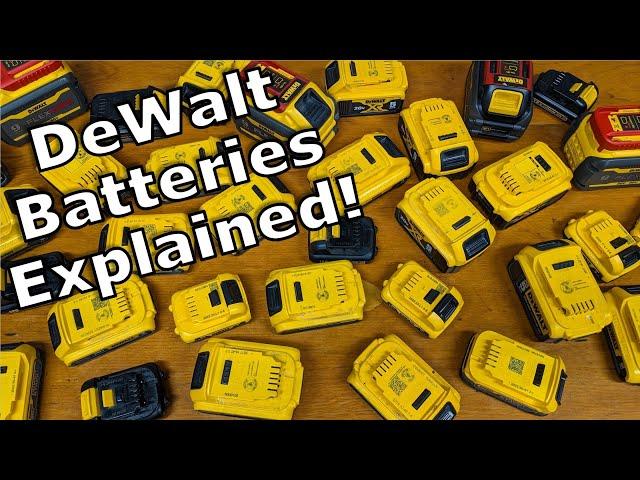 Every Dewalt Battery Explained Including PowerStack and Flexvolt