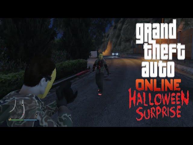 DustyBoy Meets His Clone DustySlasher GTA 5 Online Halloween Surprise 2024