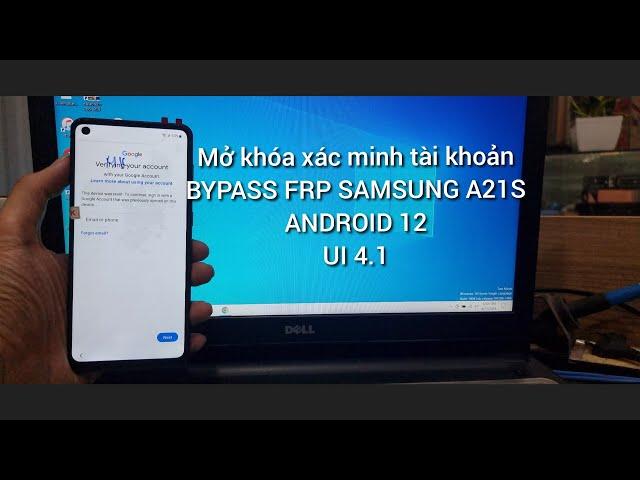 Mở Khóa Xác Minh Tài Khoản SAMSUNG A21S - BYPASS FRP SAMSUNG A21S -ANDROID 12  #htsvlogs