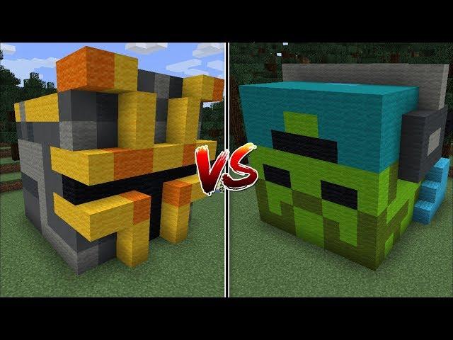 Minecraft MC NAVEED HOUSE VS MARK THE FRIENDLY ZOMBIE HOUSE MOD / BUILD BATTLE !! Minecraft Mods