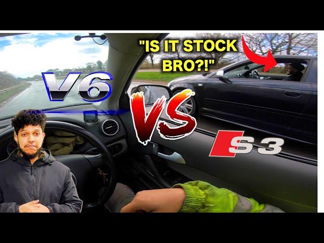 3.2 V6 AUDI A3 VS AUDI S3 8P TFSI *CRAZY RESULTS!*