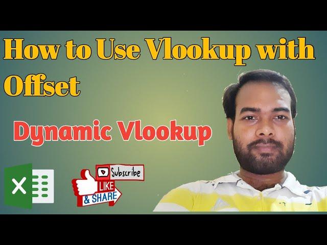 Dynamic VLOOKUP formula with Offset Function || Data Expert