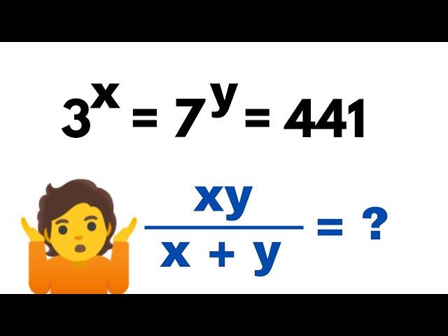 Maths Olympiad | Solving Exponential Equation