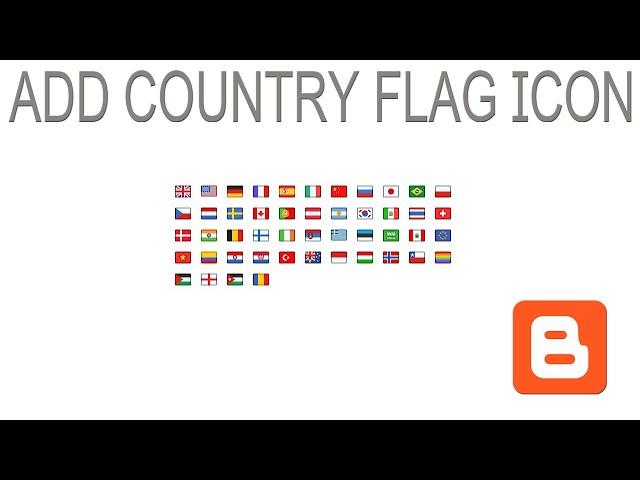 HOW TO ADD COUNTRY FLAG ICON WITHOUT USING IMAGE