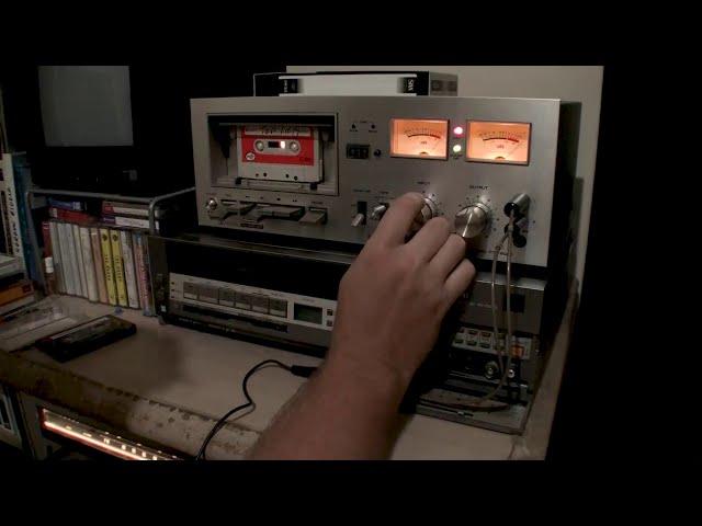 Using a tape deck as a rudimentary synthesizer