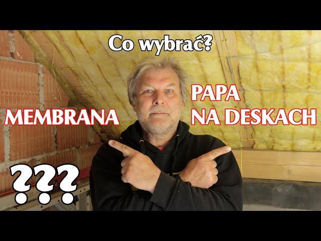 Spotkanie 006. Membrana czy papa na dachu? | Membrana czy papa | Membrana | Papa