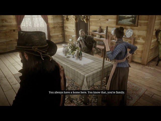 Charles Comes To Visit John After The Ending Of Red Dead Redemption 2 (Hidden Dialogue) - RDR2