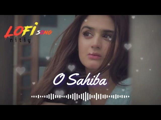 O Sahiba lofi song || slowed and reverb song || new sad song lofi 