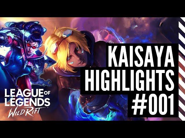 Kaisaya League of Legends: Wild Rift Highlights #001 | Ezreal & Vayne