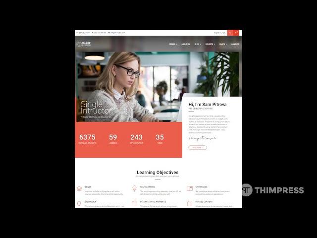 Premium Wordpress Theme by ThimPress