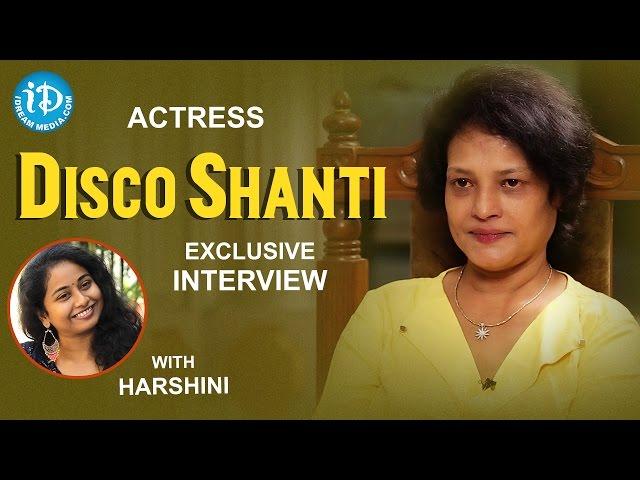 Actress Disco Shanti Exclusive Interview || Talking Movies With iDream #340