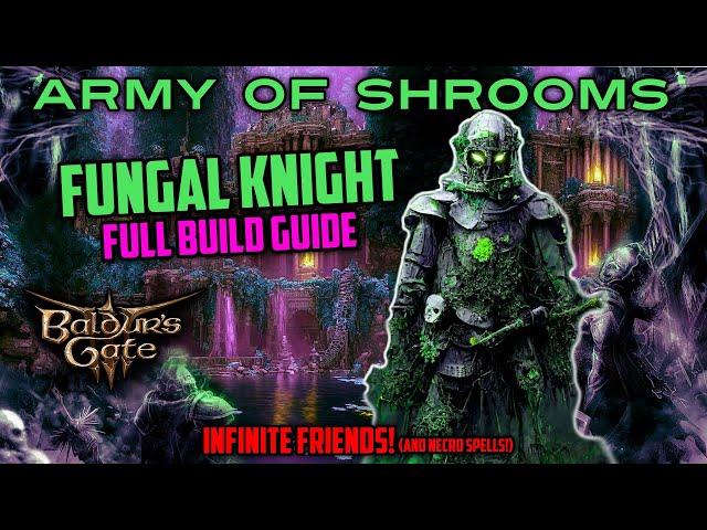 FUNGAL KNIGHT - Paladin/Spore Druid Build + Gear | Baldur's Gate 3