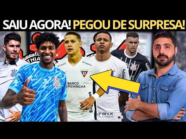 SAIU AGORA! PEGOU DE SURPRESA! INFORMAÇÕES IMPORTANTES NO TIMÃO! NOTÍCIAS DO CORINTHIANS DE HOJE