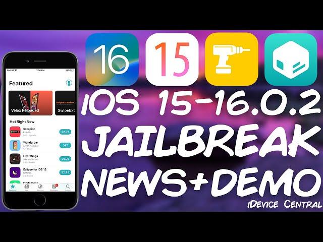 iOS 15.0 - 16.0.2 Blizzard JAILBREAK LATEST NEWS & Important Warning For Some Devices + More Demos