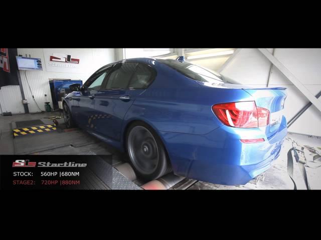 BMW M5 F10 560 HP Startline chiptuning  stage 2 720 Hp