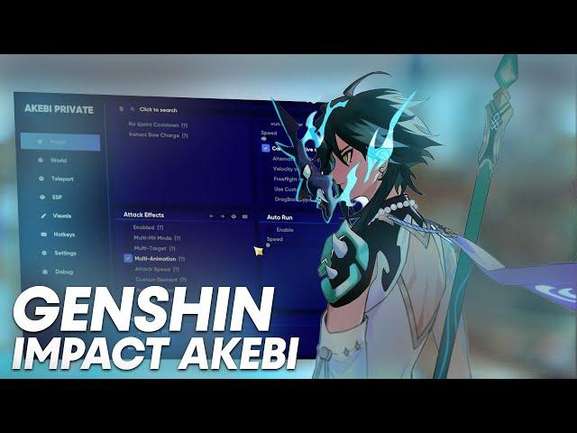 Akebi Cheat Genshin Impact Pc Free  Hack Download 2024  Cheats Hacks No Ban Undetected YU