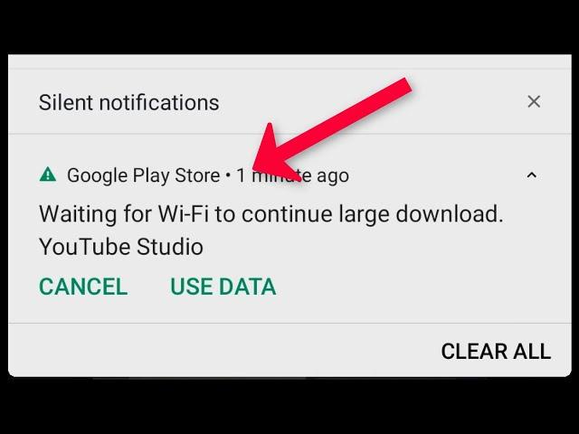 Waiting For WiFi To Continue Large Download - Fix  - 2023 - Playstore - Android & Ios