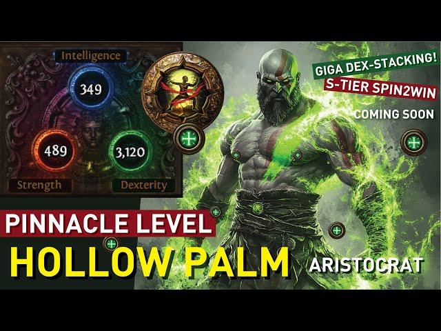 How POWERFUL is Aristocrat?!【3K Dex-Stacking Hollow Palm】finally reach PINNACLE level! Phrecia 3.25