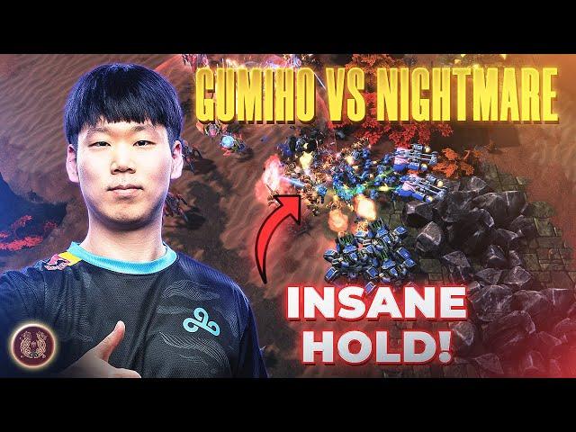 This is the CRAZIEST HOLD! | NightMare v Gumiho Bo3 (Starcraft 2)