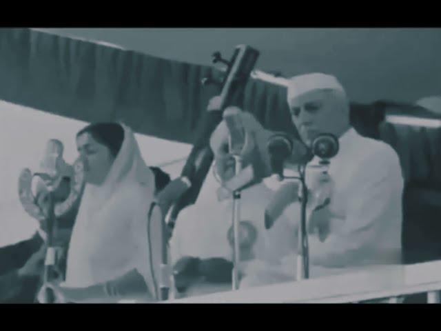 Lata Mangeshkar Sang In Front Of Nehru | 27 January 1963 | Very Rare Video