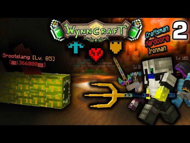 I Survived The Grootslang Raid On Wynncraft | HUIC 2