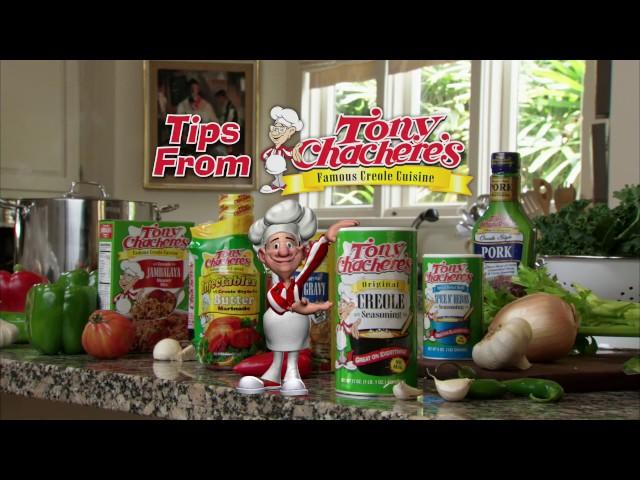 Tony's Kitchen Tips: Tony Chachere's Bold & More Spice Seasoning