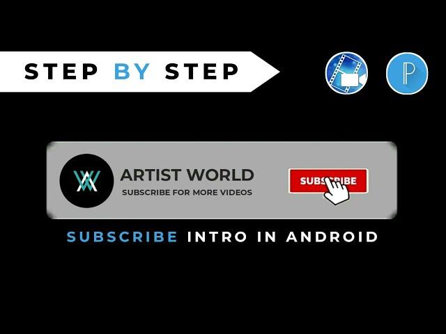 MAKE SUBSCRIBE AND BELL INTRO FOR YOUTUBE CHANNEL | CHANNEL INTRO IN ANDROID #intro #youtubechannel