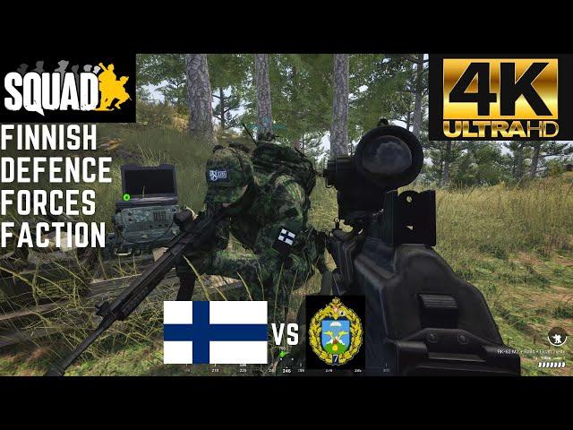 Squad - Finnish Defence Force - Black Coast - (4K)